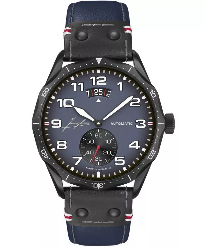 Reloj para hombres Junghans Meister Pilot Automatic Navy Blue 027/4397.00