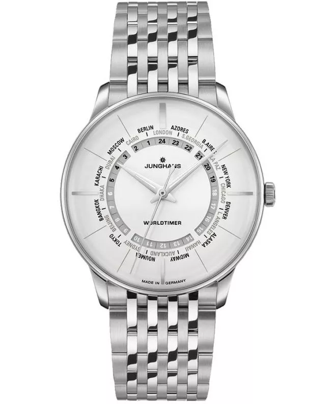 Reloj para hombres Junghans Meister Worldtimer Automatic 027/3011.45