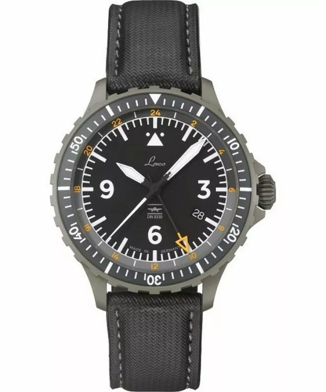 Reloj para hombres Laco Hamburg GMT Din 8330 Automatic LA-862165