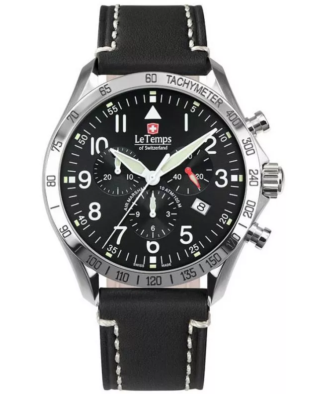 Reloj para hombres Le Temps Air Marshal Chronograph LT1041.01BL15