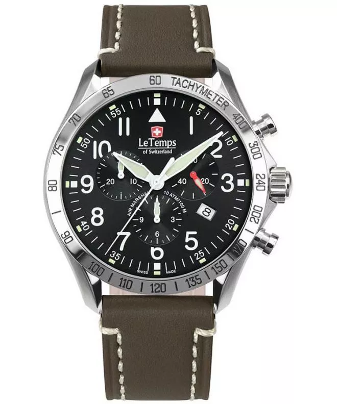 Reloj para hombres Le Temps Air Marshal Chronograph LT1041.01BL16