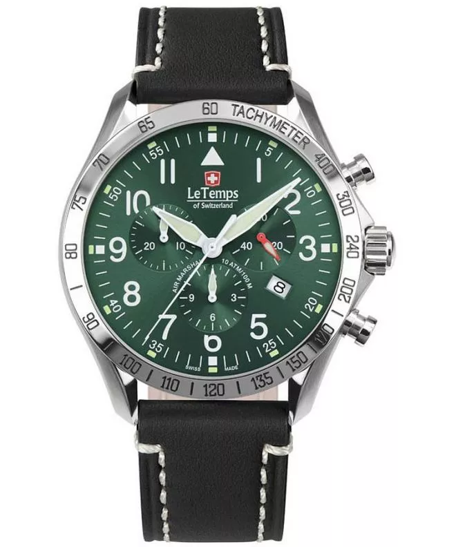 Reloj para hombres Le Temps Air Marshal Chronograph LT1041.04BL15