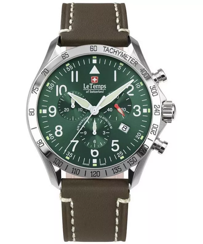 Reloj para hombres Le Temps Air Marshal Chronograph LT1041.04BL16