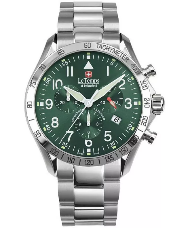 Reloj para hombres Le Temps Air Marshal Chronograph LT1041.04BS01