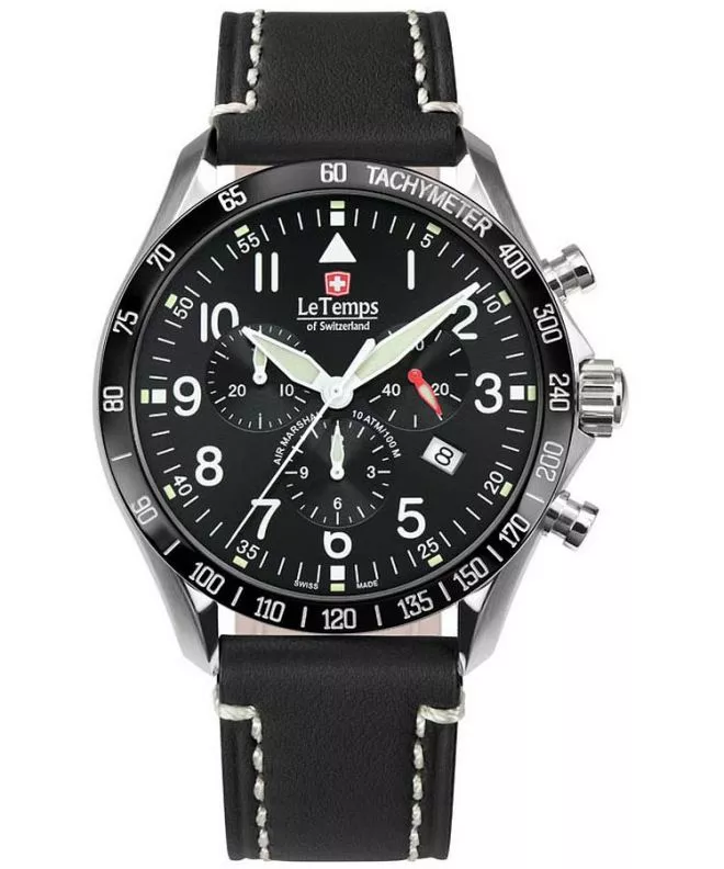 Reloj para hombres Le Temps Air Marshal Chronograph LT1041.12BL15