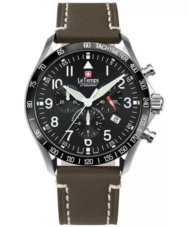 Reloj para hombres Le Temps Air Marshal Chronograph LT1041.12BL16