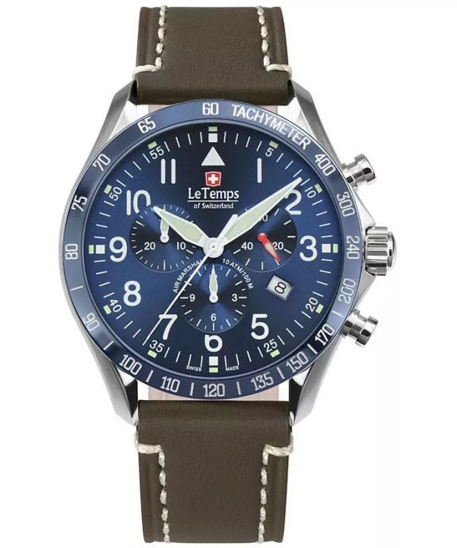 Reloj para hombres Le Temps Air Marshal Chronograph LT1041.13BL16