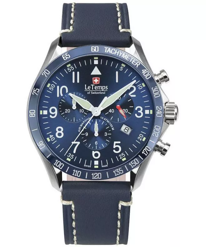 Reloj para hombres Le Temps Air Marshal Chronograph LT1041.13BL17