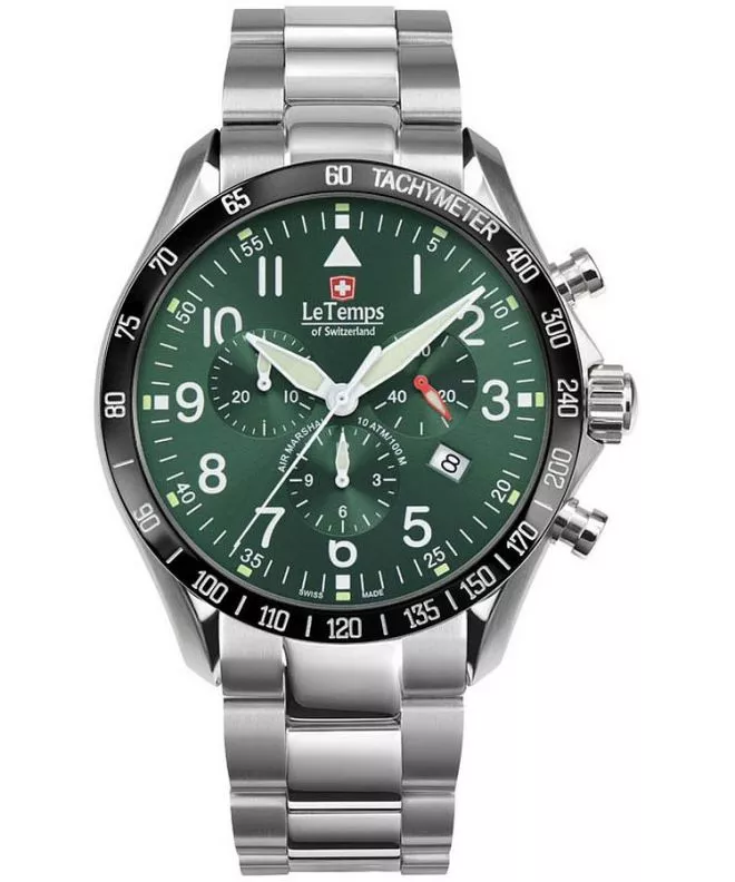 Reloj para hombres Le Temps Air Marshal Chronograph LT1041.14BS01