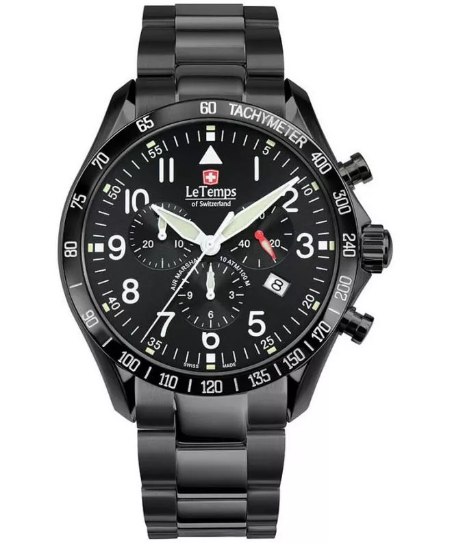 Reloj para hombres Le Temps Air Marshal Chronograph LT1041.21BS02