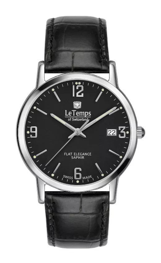 Reloj para hombres Le Temps Flat Elegance LT1087.09BL01