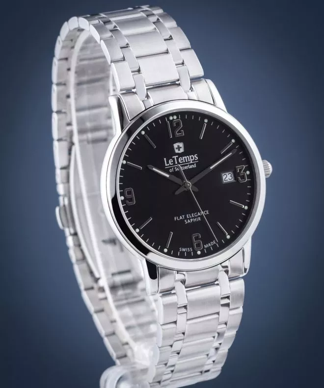 Reloj para hombres Le Temps Flat Elegance LT1087.09BS01