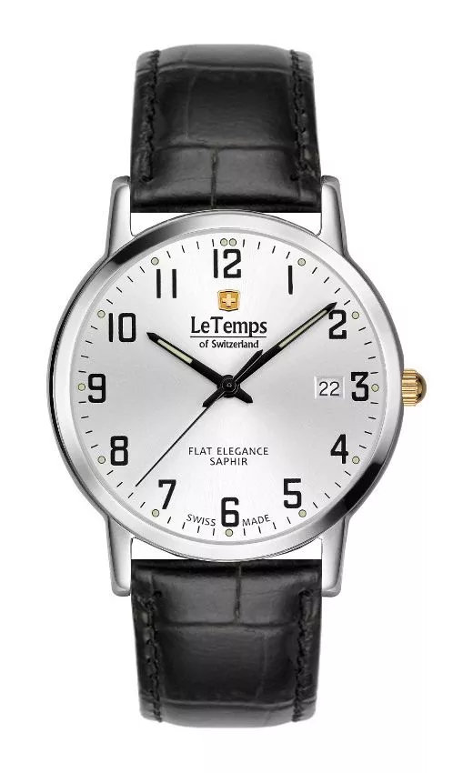Reloj para hombres Le Temps Flat Elegance LT1087.61BL61