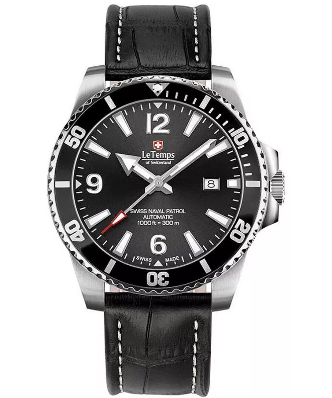 Reloj para hombres Le Temps Swiss Naval Patrol Automatic LT1045.01BL01