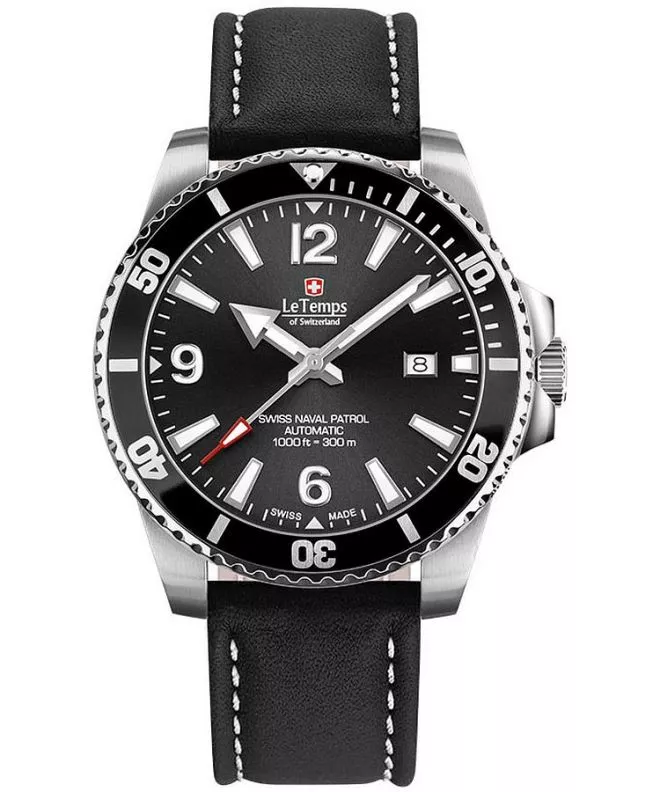 Reloj para hombres Le Temps Swiss Naval Patrol Automatic LT1045.01BL11