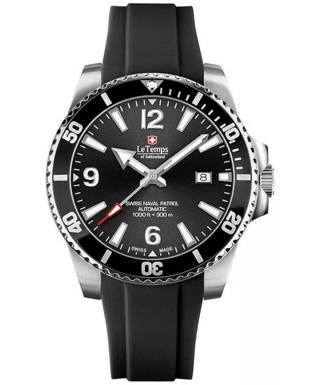 Reloj para hombres Le Temps Swiss Naval Patrol Automatic LT1045.01BR01