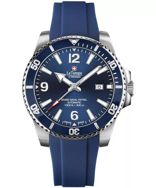 Reloj para hombres Le Temps Swiss Naval Patrol Automatic LT1045.03BR03