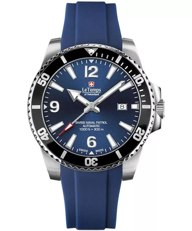 Reloj para hombres Le Temps Swiss Naval Patrol Automatic LT1045.13BR03