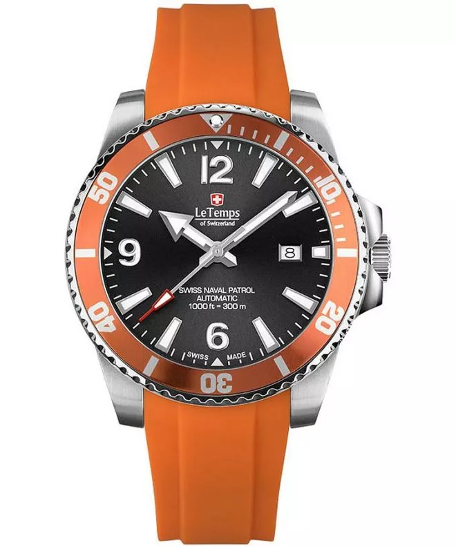 Reloj para hombres Le Temps Swiss Naval Patrol Automatic LT1045.14BR05