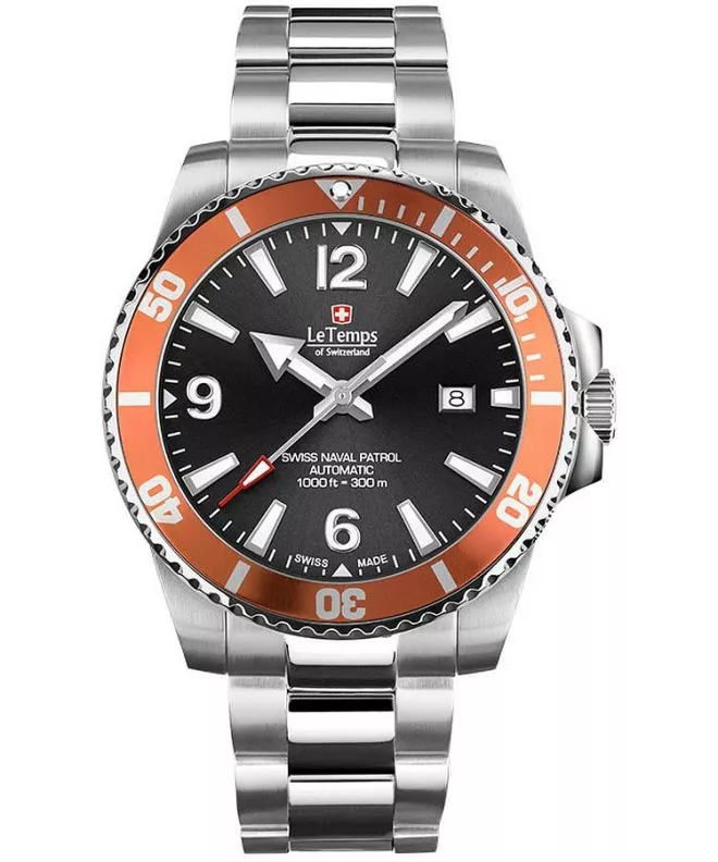 Reloj para hombres Le Temps Swiss Naval Patrol Automatic LT1045.14BS01