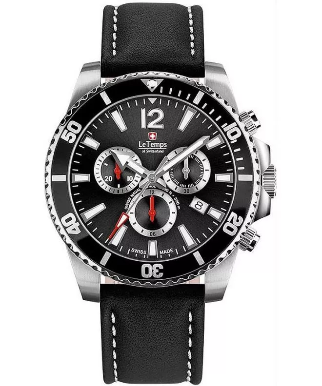 Reloj para hombres Le Temps Swiss Naval Patrol Chrono LT1044.01BL11