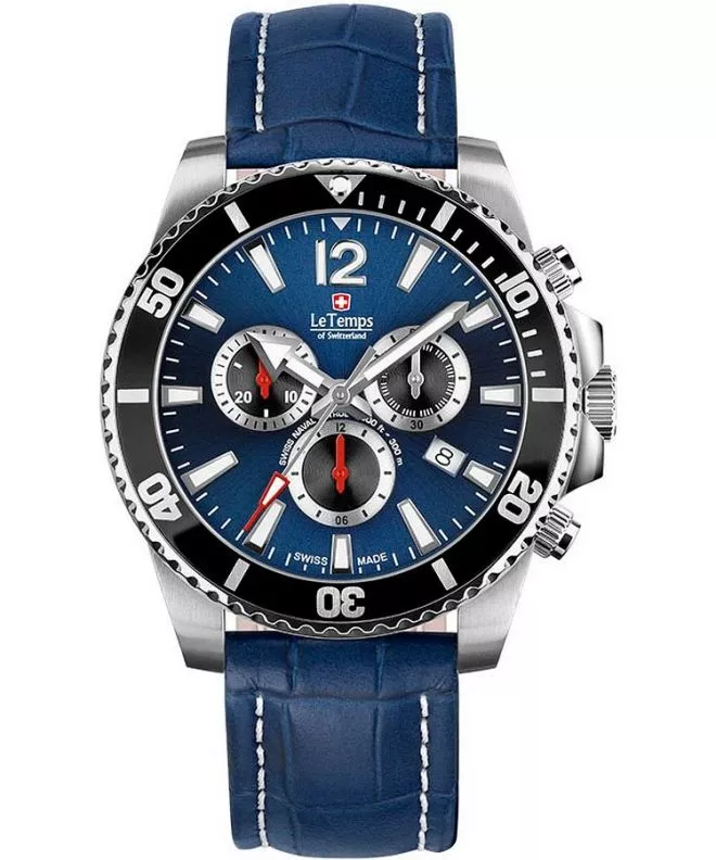 Reloj para hombres Le Temps Swiss Naval Patrol Chrono LT1044.13BL13
