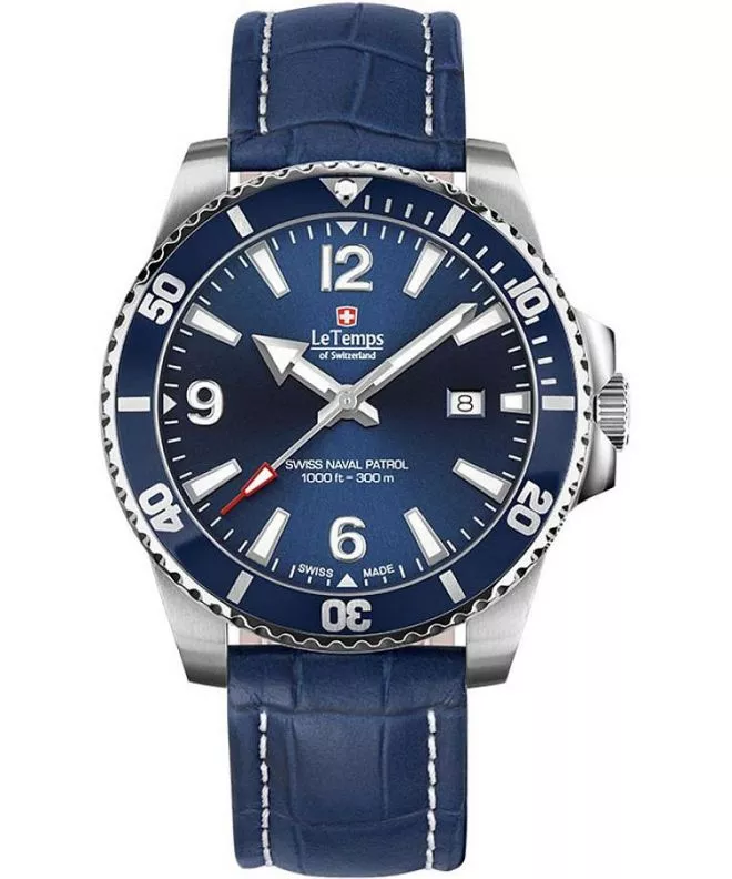 Reloj para hombres Le Temps Swiss Naval Patrol LT1043.03BL13
