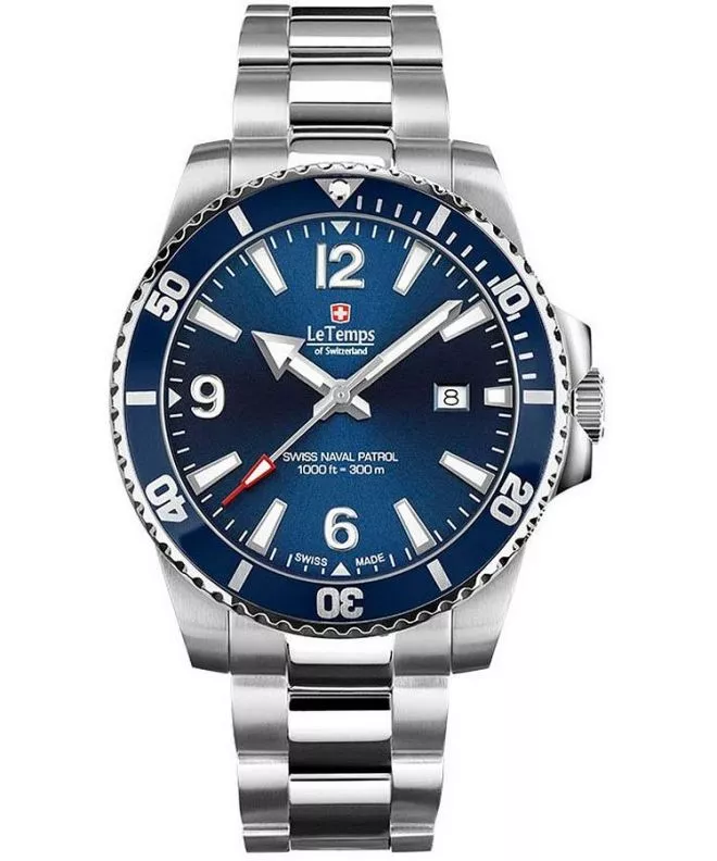 Reloj para hombres Le Temps Swiss Naval Patrol LT1043.03BS01