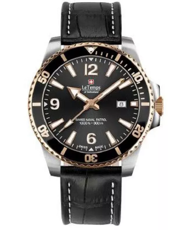 Reloj para hombres Le Temps Swiss Naval Patrol LT1043.45BL51