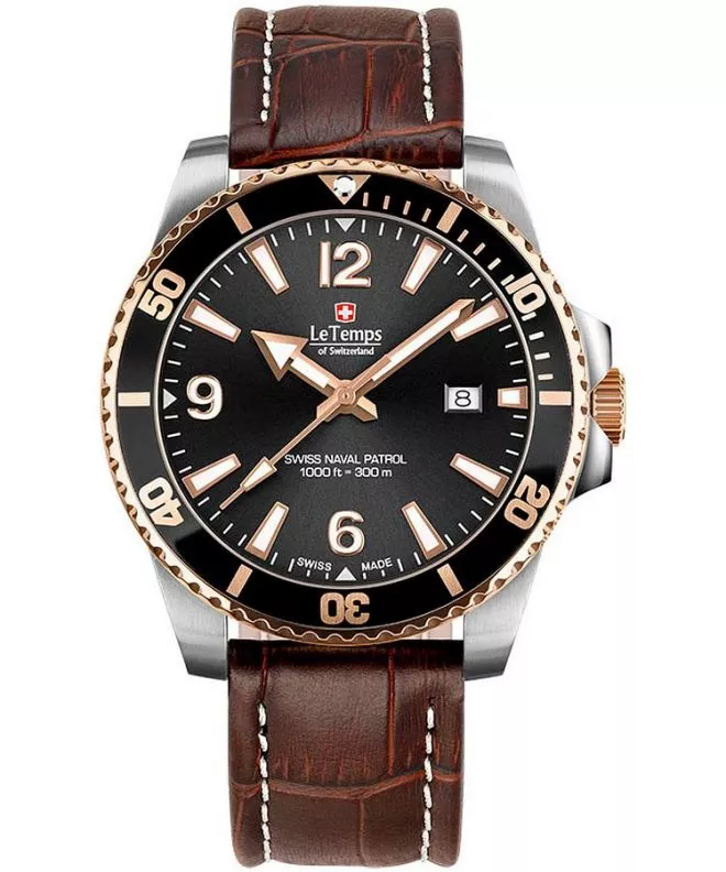 Reloj para hombres Le Temps Swiss Naval Patrol LT1043.45BL52