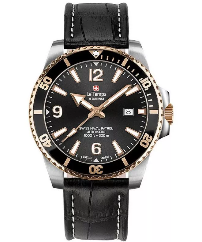 Reloj para hombres Le Temps Swiss Naval Patrol LT1045.45BL51