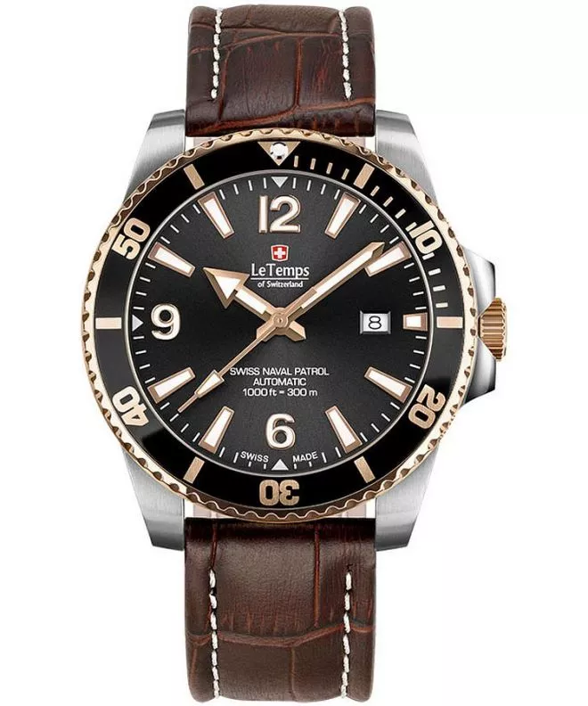 Reloj para hombres Le Temps Swiss Naval Patrol LT1045.45BL52