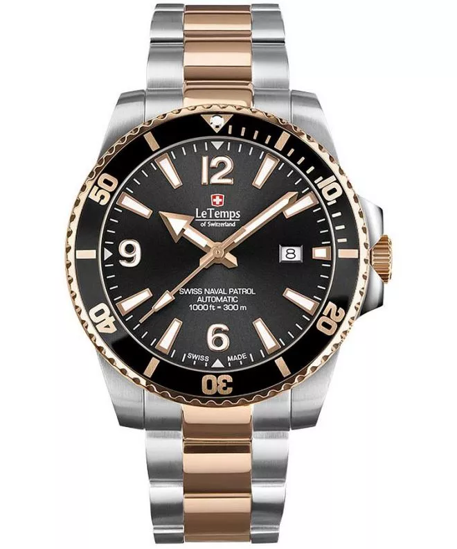 Reloj para hombres Le Temps Swiss Naval Patrol LT1045.45BT02