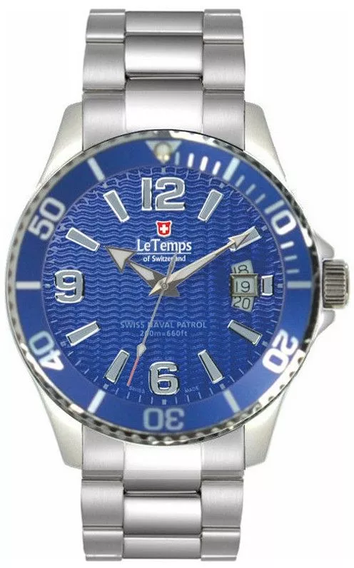 Reloj para hombres Le Temps Swiss Naval Patrol LT1081.03BS01