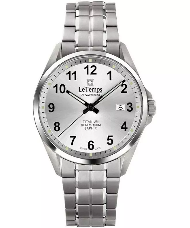 Reloj para hombres Le Temps Titanium LT1025.01TB01