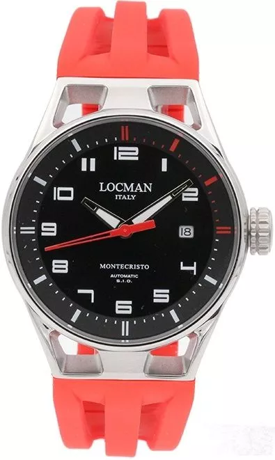 Reloj para hombres Locman Montecristo Automatic 0541A01S-00BKRDSR