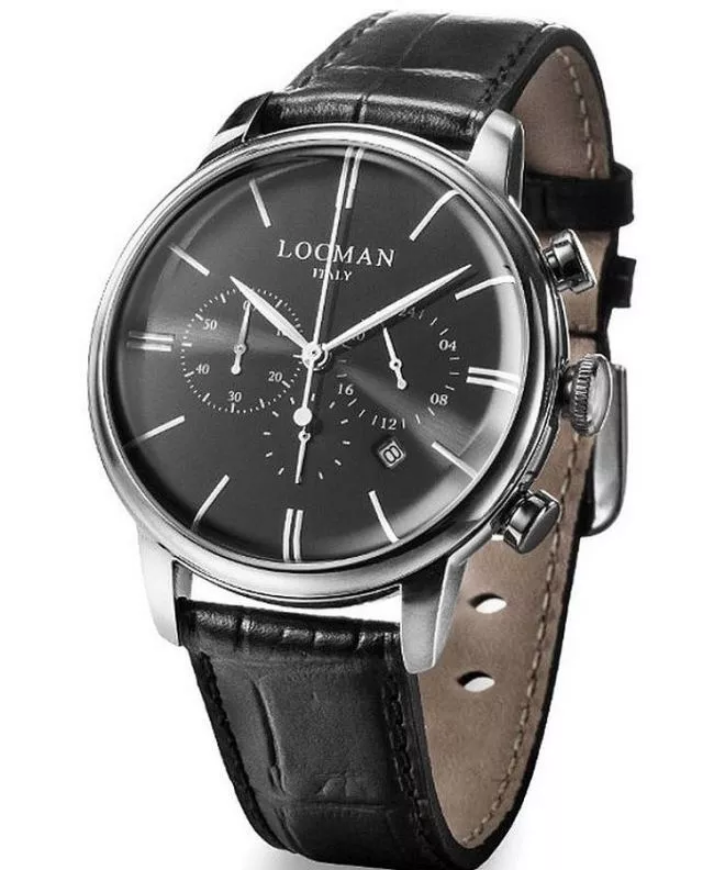 Reloj para hombres Locman Dolce Vita Chrono 0254A01A-00BKNKPK