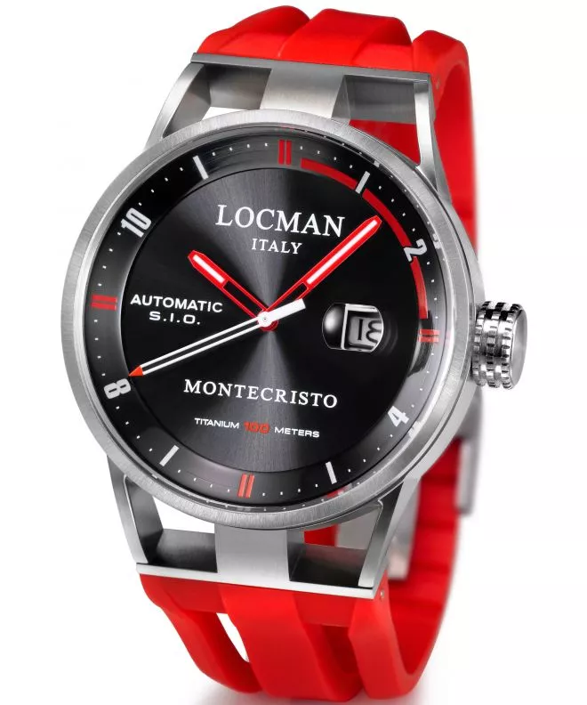 Reloj para hombres Locman Montecristo Automatic 051100BKFRD0GOR