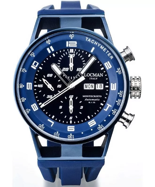 Reloj para hombres Locman Montecristo 516 0516B02S-BLBLWHSB