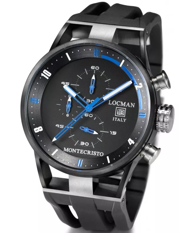 Reloj para hombres Locman Montecristo Chronograph 0510KNBKFBL0GOK