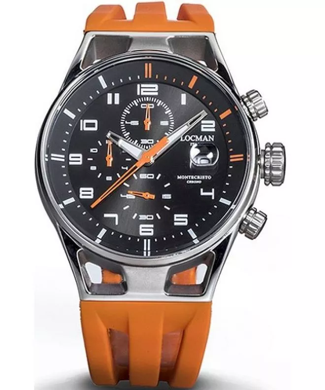 Reloj para hombres Locman Montecristo Chronograph 0542A01S-00BKORSO