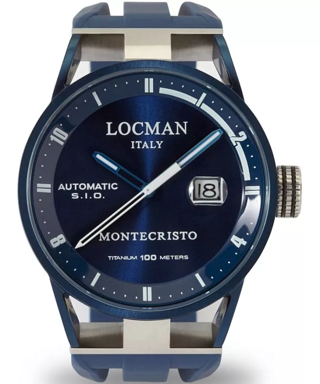 Reloj para hombres Locman Montecristo Classic 0511BLBLFWH0SIB
