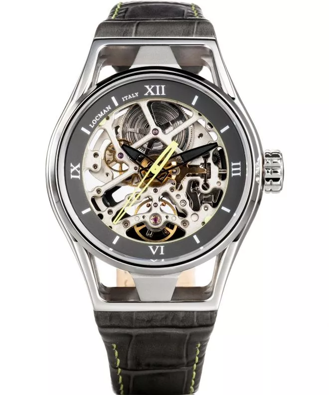 Reloj para hombres Locman Skeleton Automatic 0538A07S-00GYLIPAU