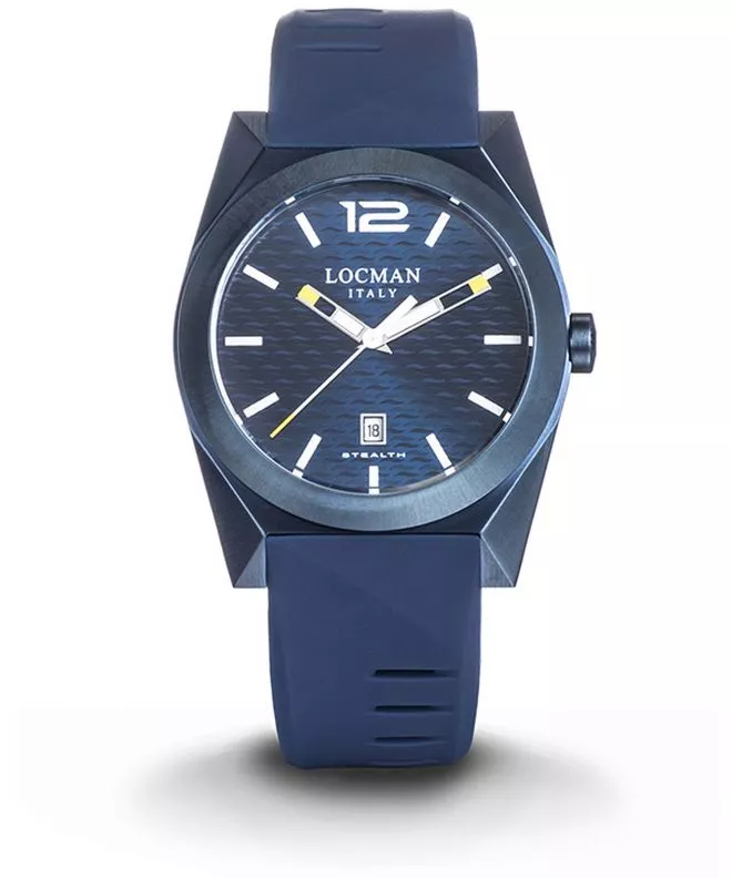 Reloj para hombres Locman Stealth 0810B02S-BLBLWHSB
