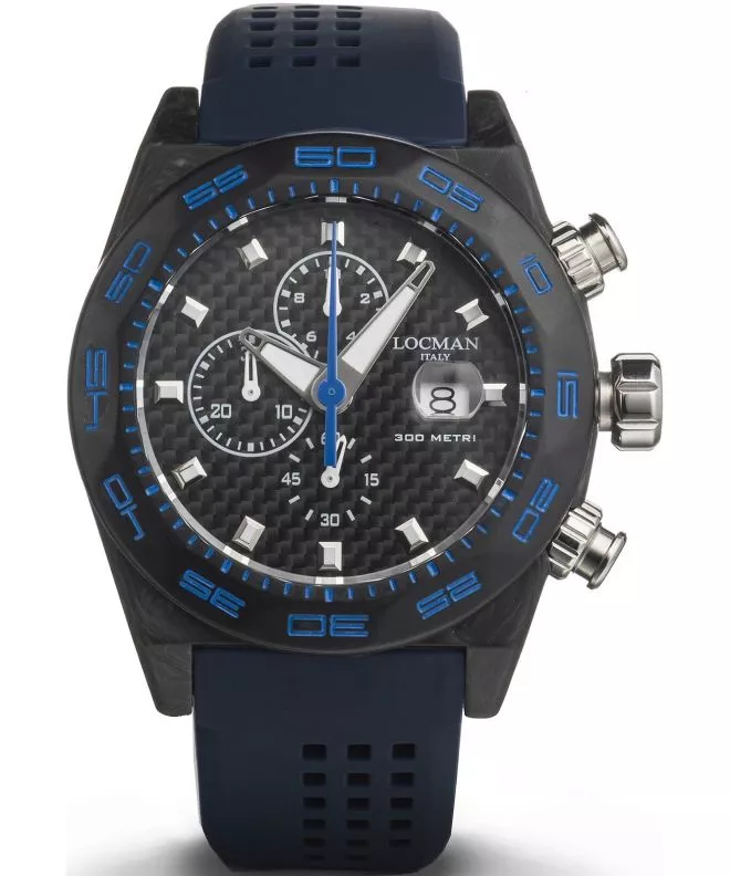 Reloj para hombres Locman Stealth Chronograph 0218C09A-CBCBNKS2K