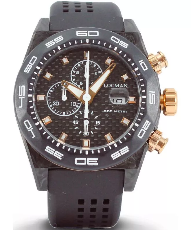 Reloj para hombres Locman Stealth Chronograph 0218C09R-CWCBRGS2K