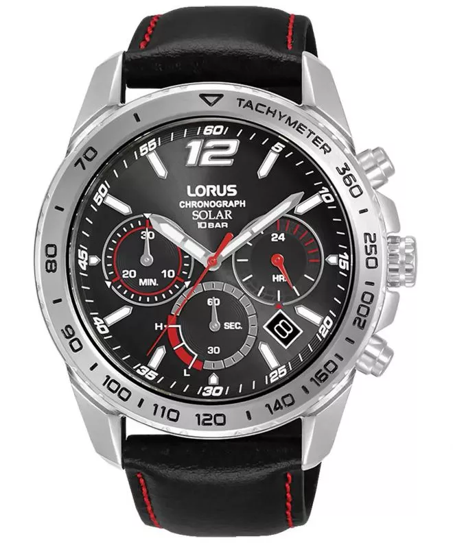 Reloj para hombres Lorus Classic Solar Chronograph RZ515AX9