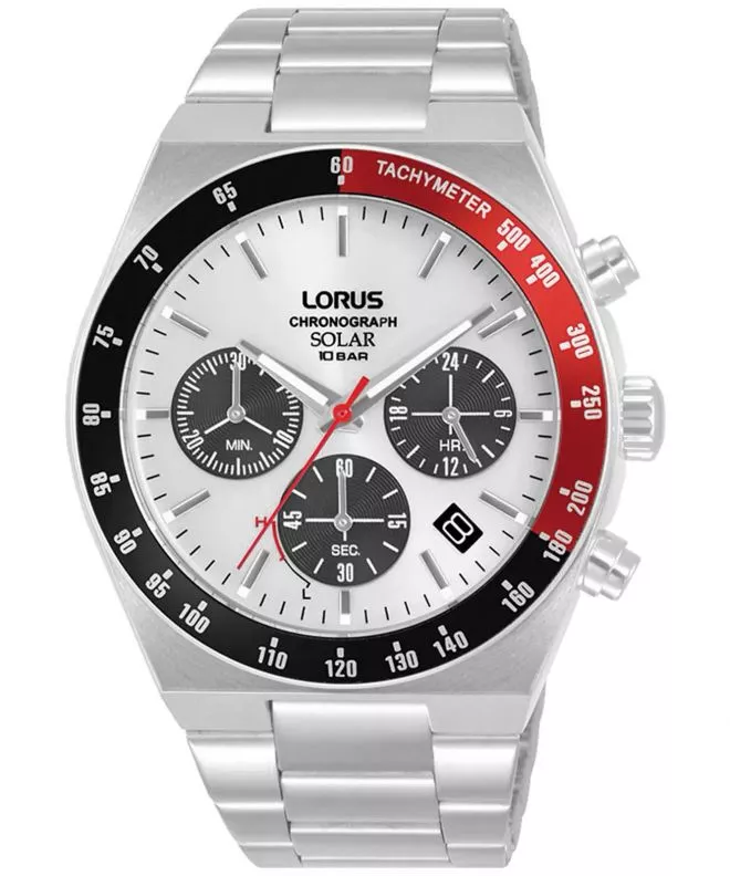Reloj para hombres Lorus Solar Chronograph RZ527AX9
