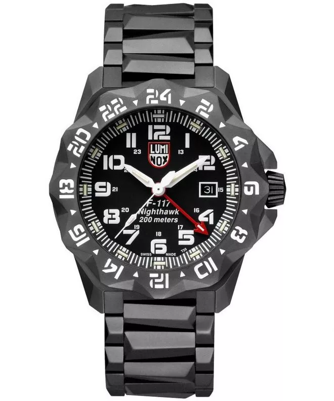 Reloj para hombres Luminox F-117 Nighthawk GMT 6400 XA.6422