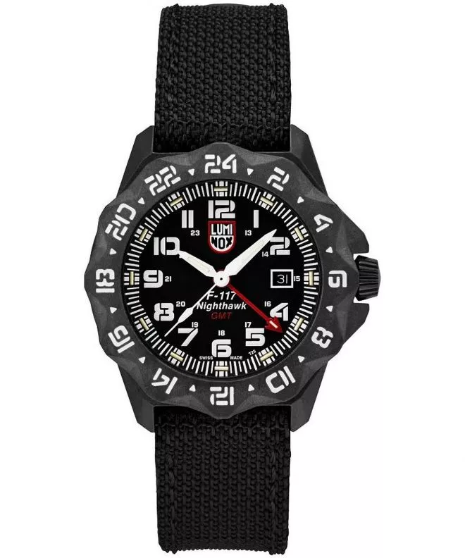 Reloj para hombres Luminox F-117 Nighthawk GMT 6400 XA.6441
